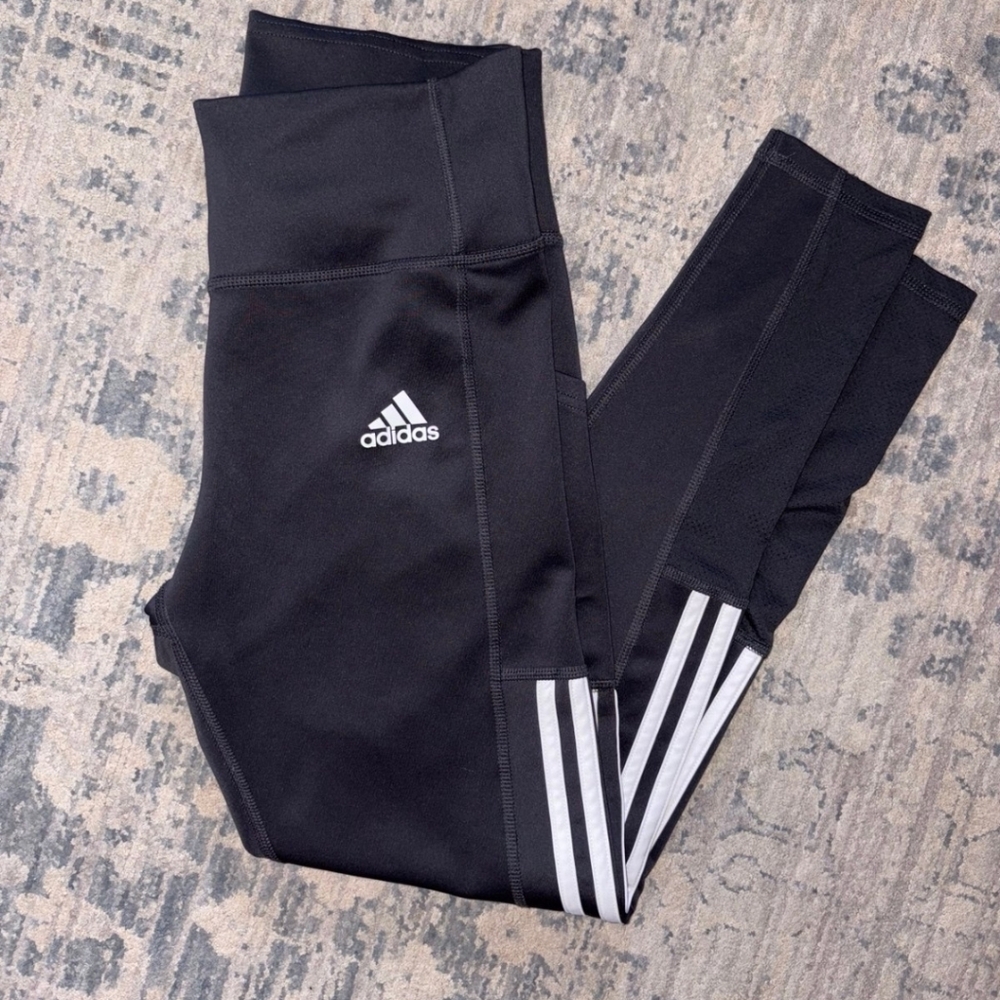 Adidas Black Leggings Small